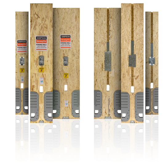 Simpson Strong-Tie WSWH18X8 18 in. x 96 in. Strong-Wall® High-Strength Wood Shearwall (Pack of 12)