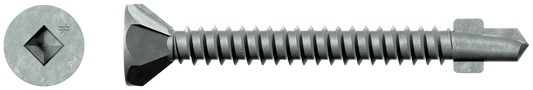 Simpson Strong-Tie CBSDQ158S CBSDQ Sheathing-to-CFS Screw (Collated) — #8 x 1-5/8 in. #2 Square Undersized (1500-Qty)