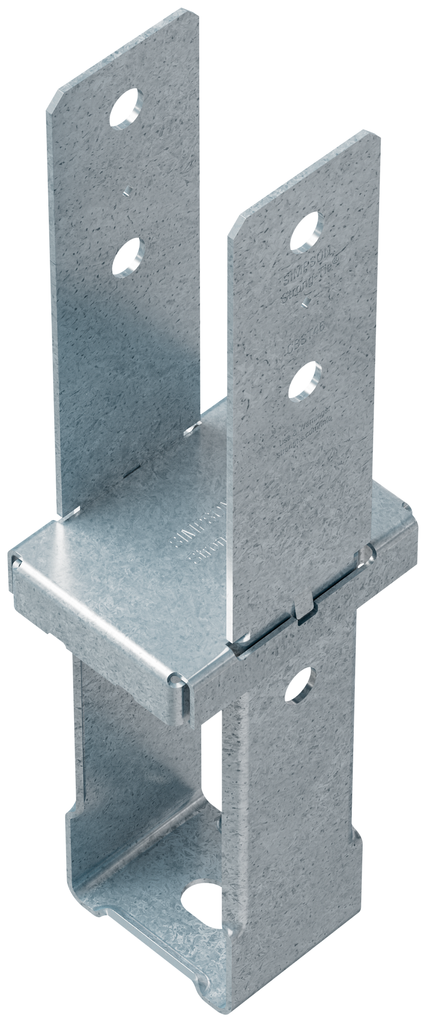 Simpson Strong-Tie CBST46Z CBST™ ZMAX® Standoff Column Base for 4x6 (Pack of 9)