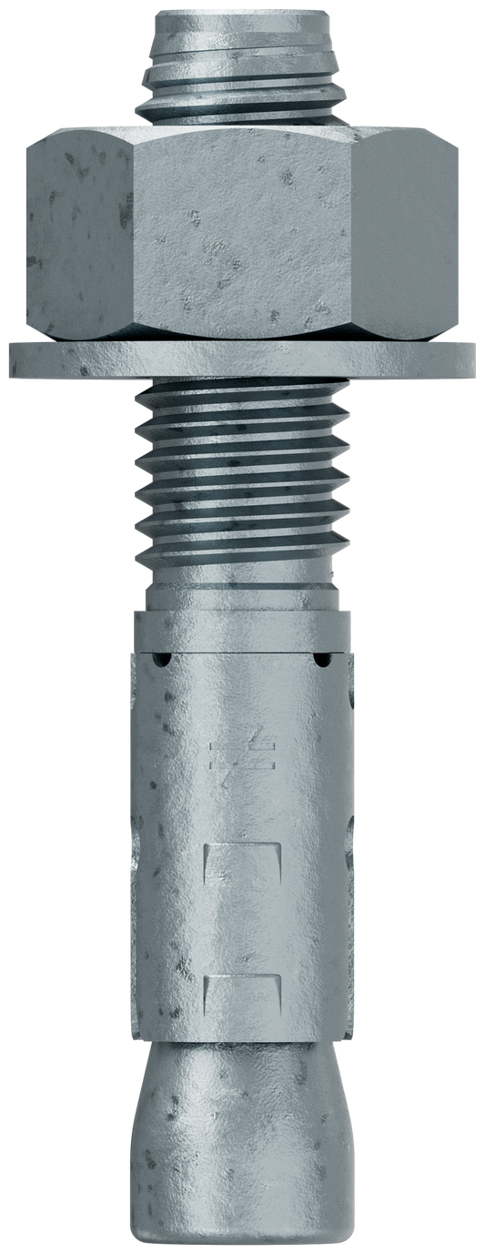 Simpson Strong-Tie STB2-62312MGF20 Strong-Bolt® 2 — 5/8 in. x 3-1/2 in. Mechanically Galvanized Wedge Anchor, Fully Assembled (20-Qty)