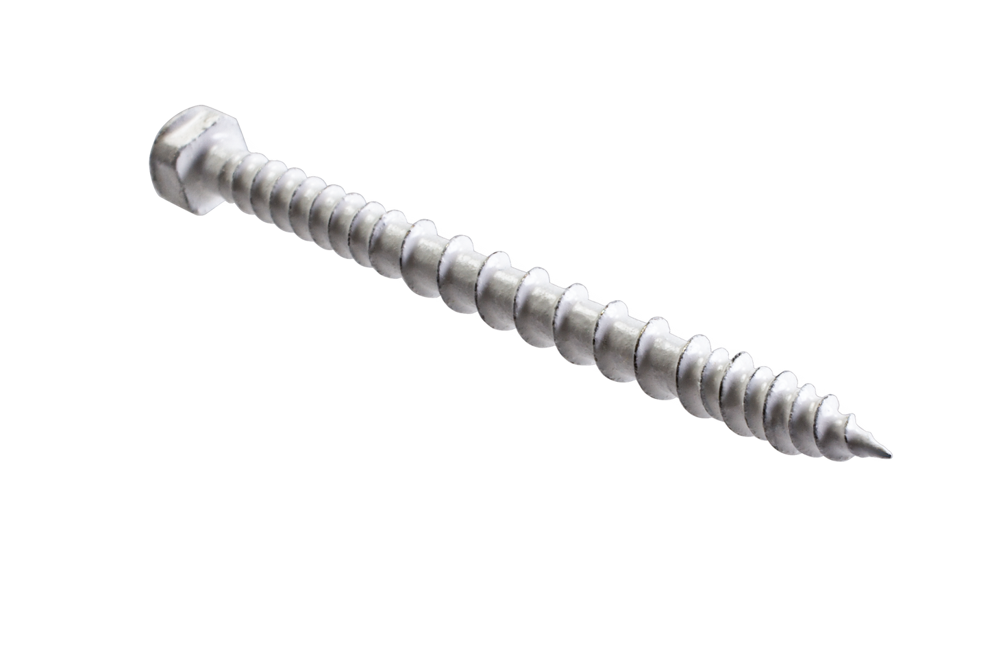 Simpson Strong-Tie TSV214R70WH01 PVC Trim-Board Screw — #8 x 2-1/4 in. T-20 6-Lobe, Exterior-Grade Coating, White (70-Qty) (Pack of 5)