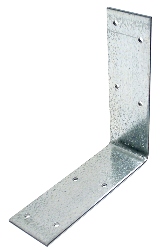 Simpson Strong-Tie A44 4-9/16 in. x 4-3/8 in. x 1-1/2 in. Galvanized Angle (Pack of 25)