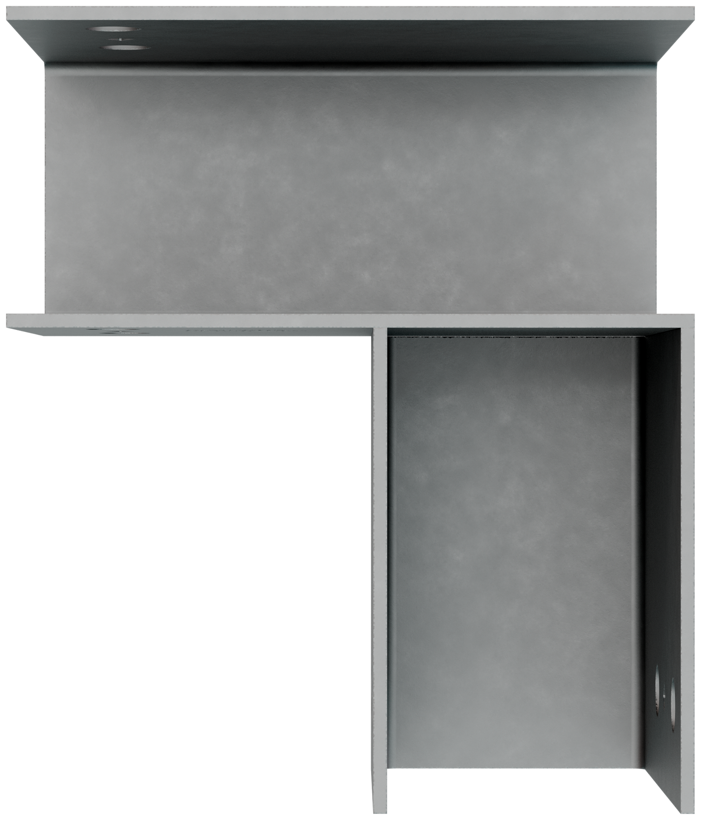 Simpson Strong-Tie ECCLR464 ECCLL L-Shape End Column Cap for 4x Beams, 6x Post, Skewed Right