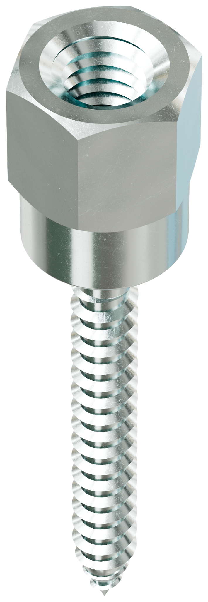 Simpson Strong-Tie RWV37200 Wood Rod Hanger 1/4 in. x 2 in. Vertical Threaded Anchor for 3/8 in. Rod (25-Qty)