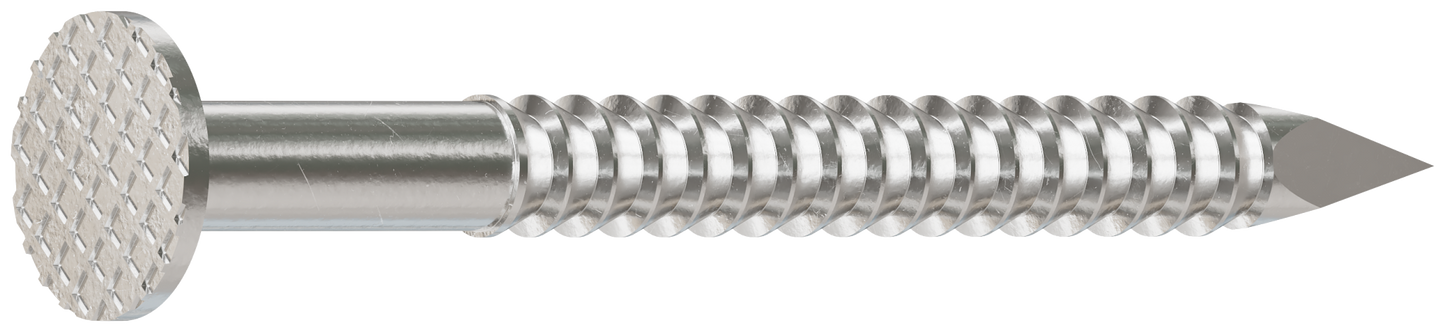 Simpson Strong-Tie T4PCS1 Fiber-Cement Siding Nail — 1-1/2 in. x .120 in. Type 316 Stainless Steel (1 lb.)