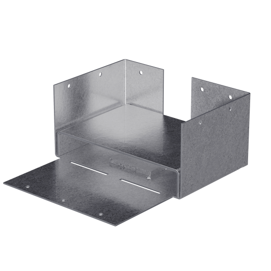 Simpson Strong-Tie ABW46RZ ABW ZMAX® Galvanized Adjustable Post Base for 4x6 Rough (Pack of 6)