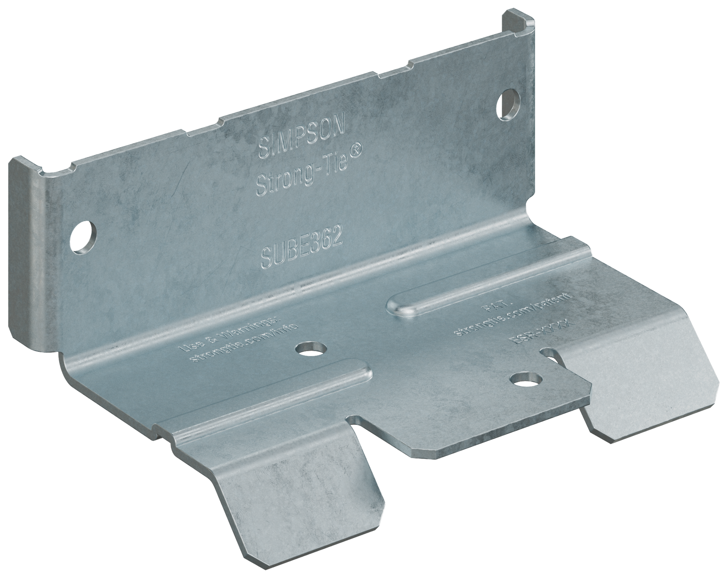 Simpson Strong-Tie SUBE362-R100 SUBE Bridging Connector for 3-5/8-in. Stud (Qty-100) (Pack of 40)