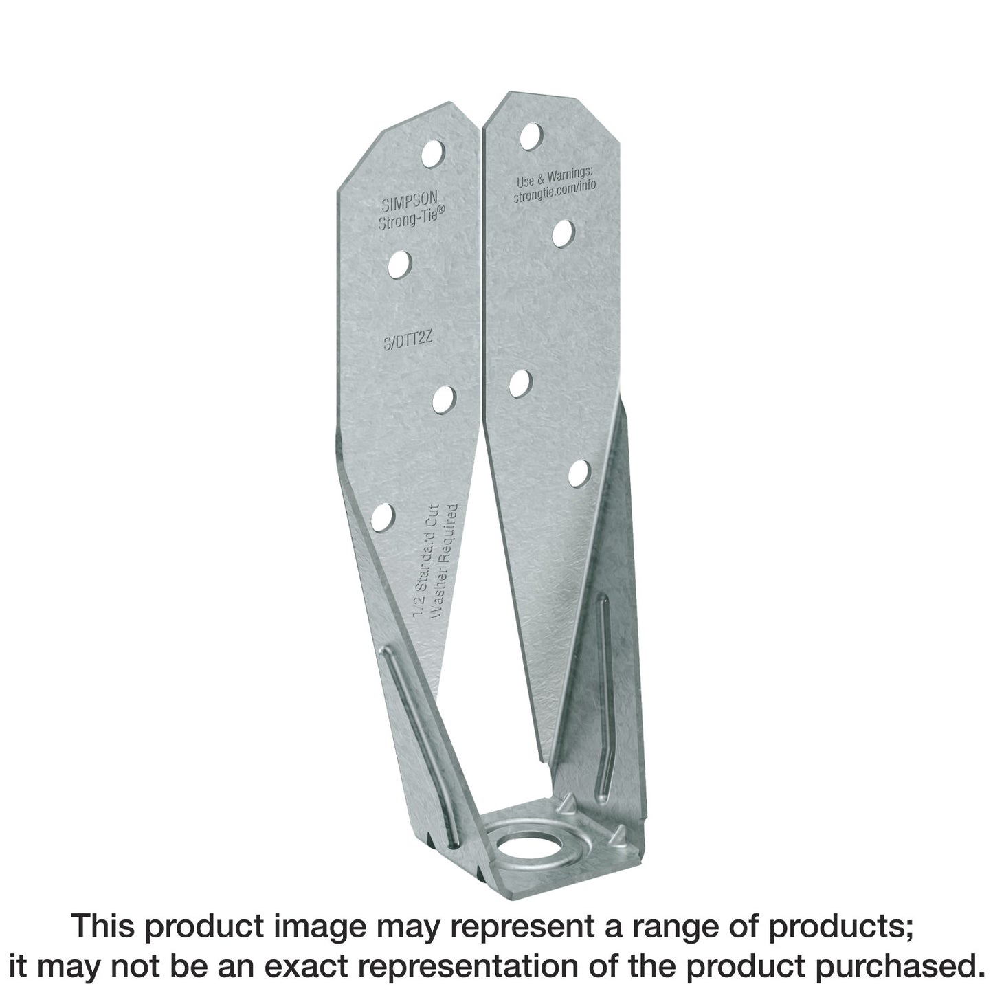 Simpson Strong-Tie S/DTT2Z S/DTT ZMAX® Galvanized Light Tension Tie