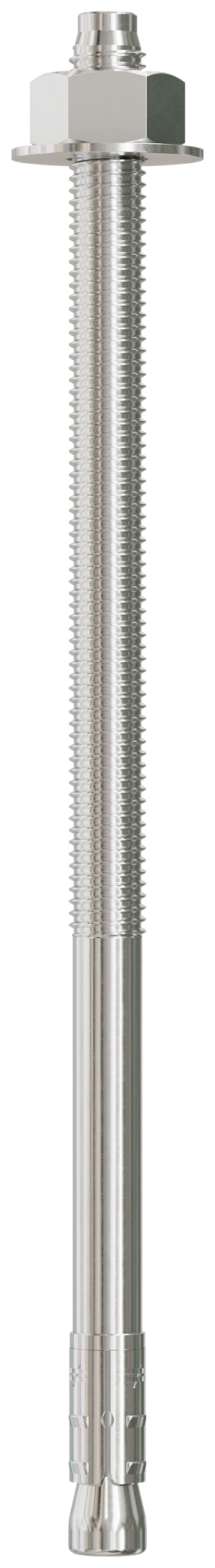 Simpson Strong-Tie STB2-501004SS Strong-Bolt® 2 — 1/2 in. x 10 in. Type 304 Stainless-Steel Wedge Anchor (25-Qty) (Pack of 2)