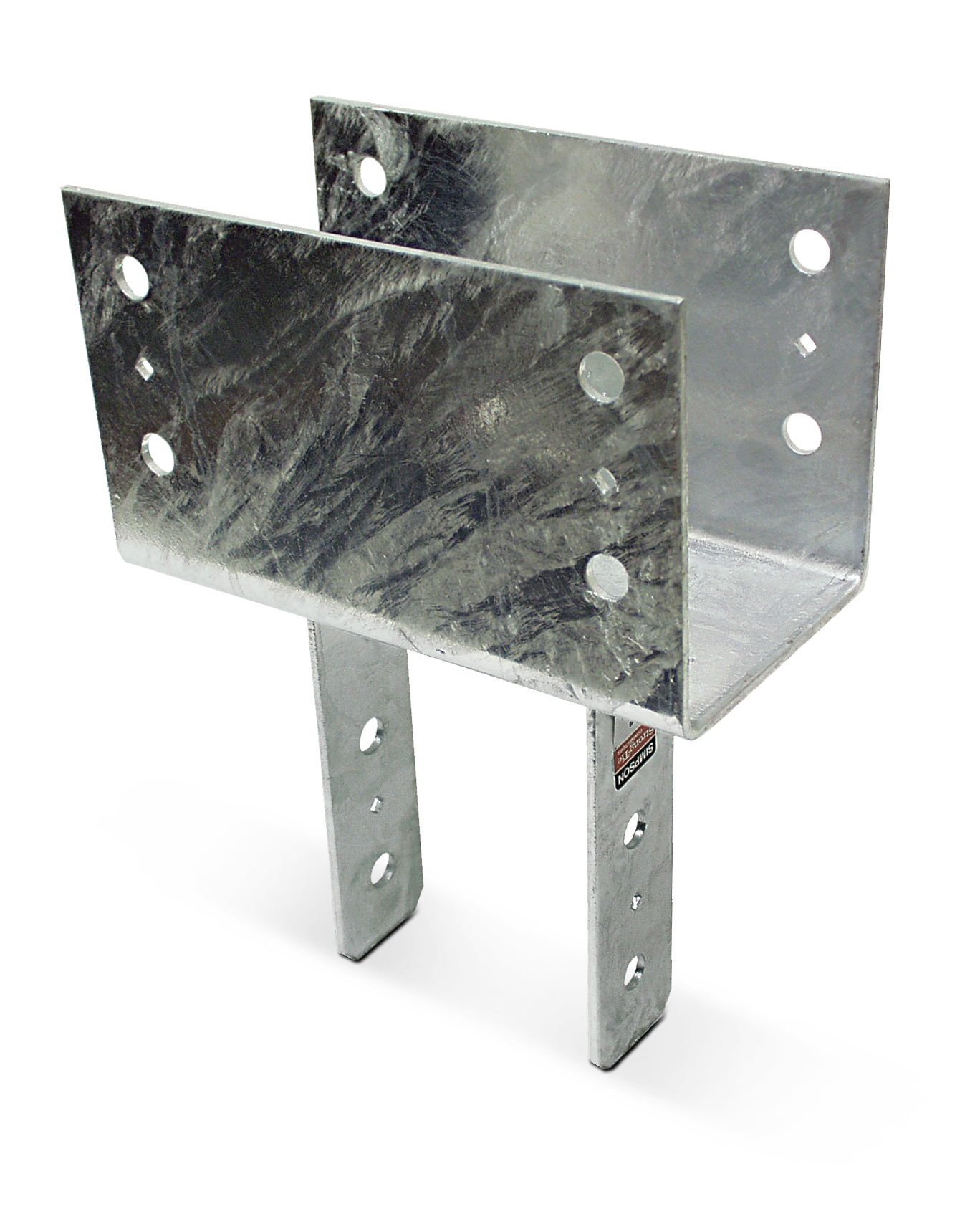 Simpson Strong-Tie CC66HDG CC Hot-Dip Galvanized Column Cap for 6x Beam, 6x Post