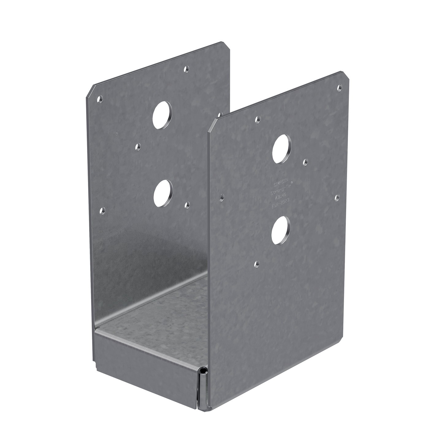 Simpson Strong-Tie ABU46RZ ABU ZMAX® Galvanized Adjustable Standoff Post Base for 4x6 Rough (Pack of 360)