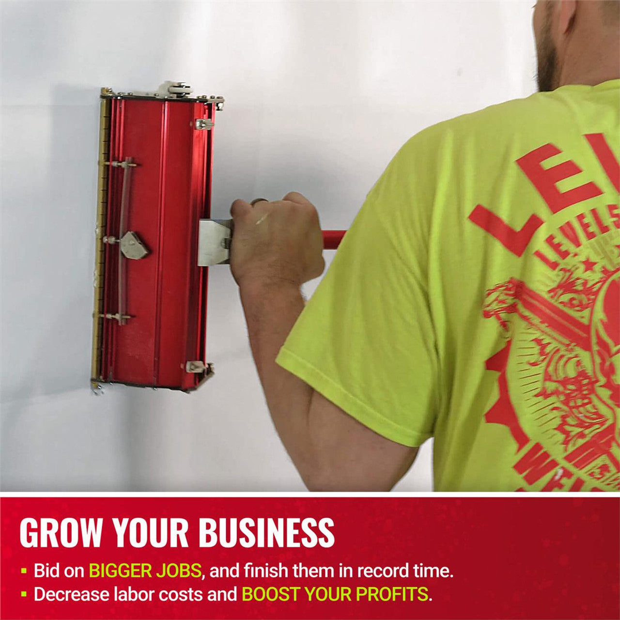 Level 5 Tools 4-766 12" Drywall Flat Finishing Box