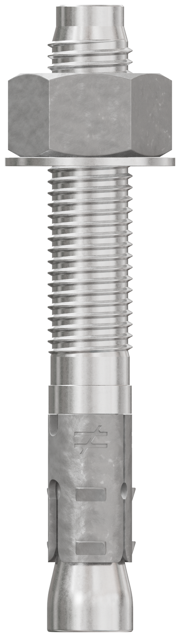 Simpson Strong-Tie STB2-75512S6F10 Strong-Bolt® 2 — 3/4 in. x 5-1/2 in. Type 316 Stainless-Steel Wedge Anchor, Fully Assembled (10-Qty) (Pack of 252)
