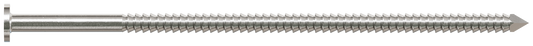 Simpson Strong-Tie T16KR41 Premium Siding Nail — 3-1/2-in. x 1/4-in. Head Dia., Type 316 Stainless Steel (1 lb.) (Pack of 10)