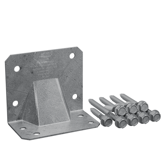 Simpson Strong-Tie HGA10KTHDG HGA Hot-Dip Galvanized Hurricane Gusset Angle with SDS Screws (10-Qty)