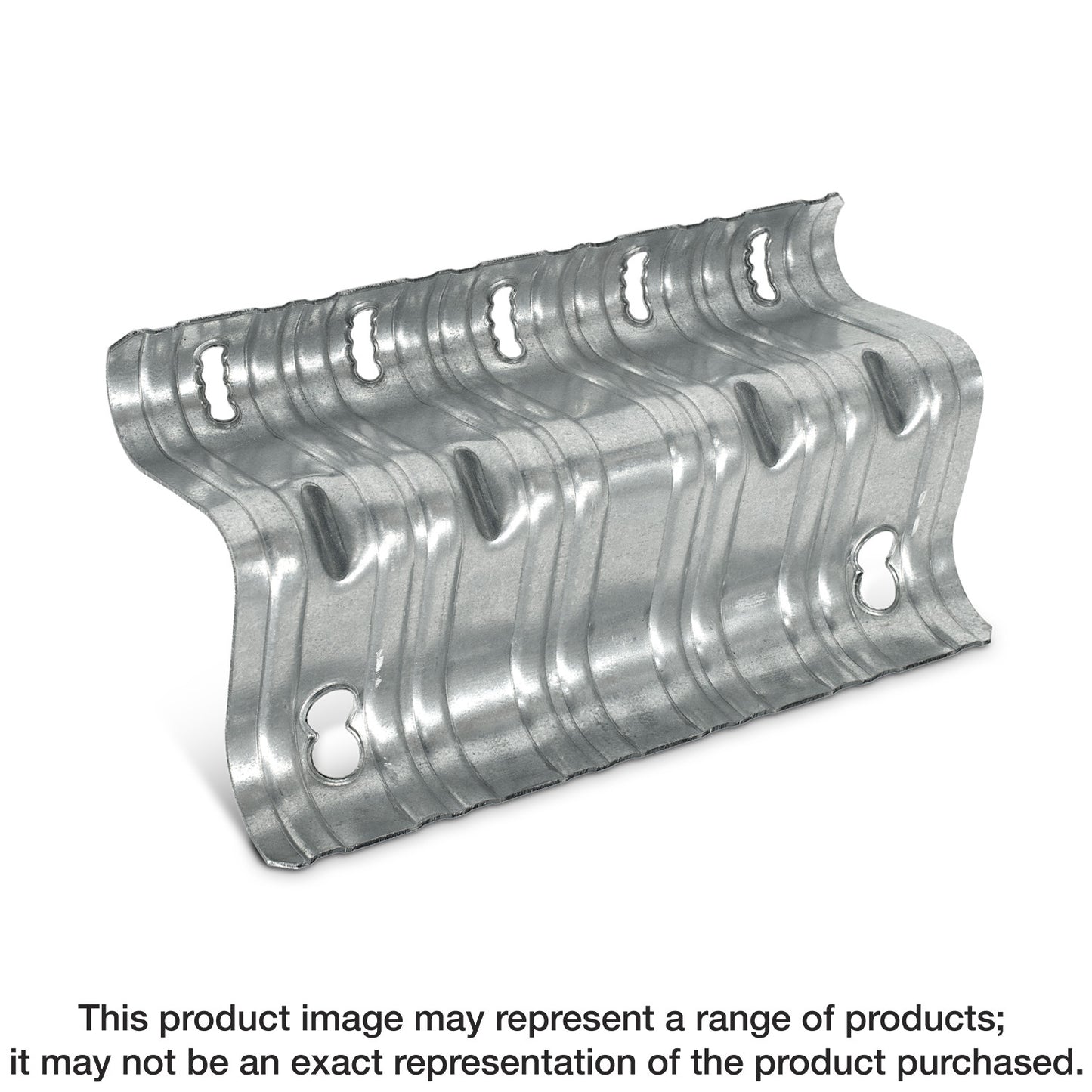 Simpson Strong-Tie URFP-SDS3HDG URFP® 10-5/8 in. x 6-1/4 in. HDG Universal Retro Foundation Plate with Screws