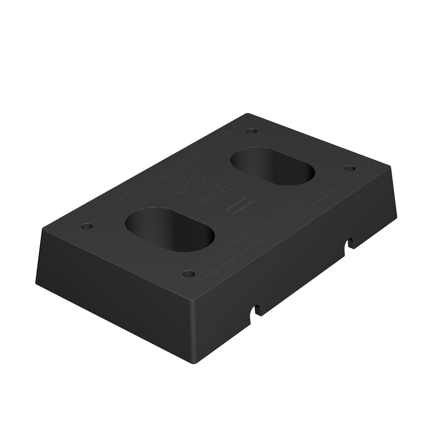 Simpson Strong-Tie CPS46 CPS Composite Plastic Standoff for 4x6
