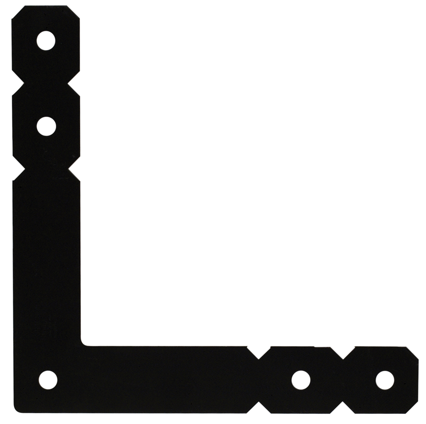 Simpson Strong-Tie OL OL 12 in. x 12 in. Black Powder-Coated Ornamental L Angle (Pack of 5)