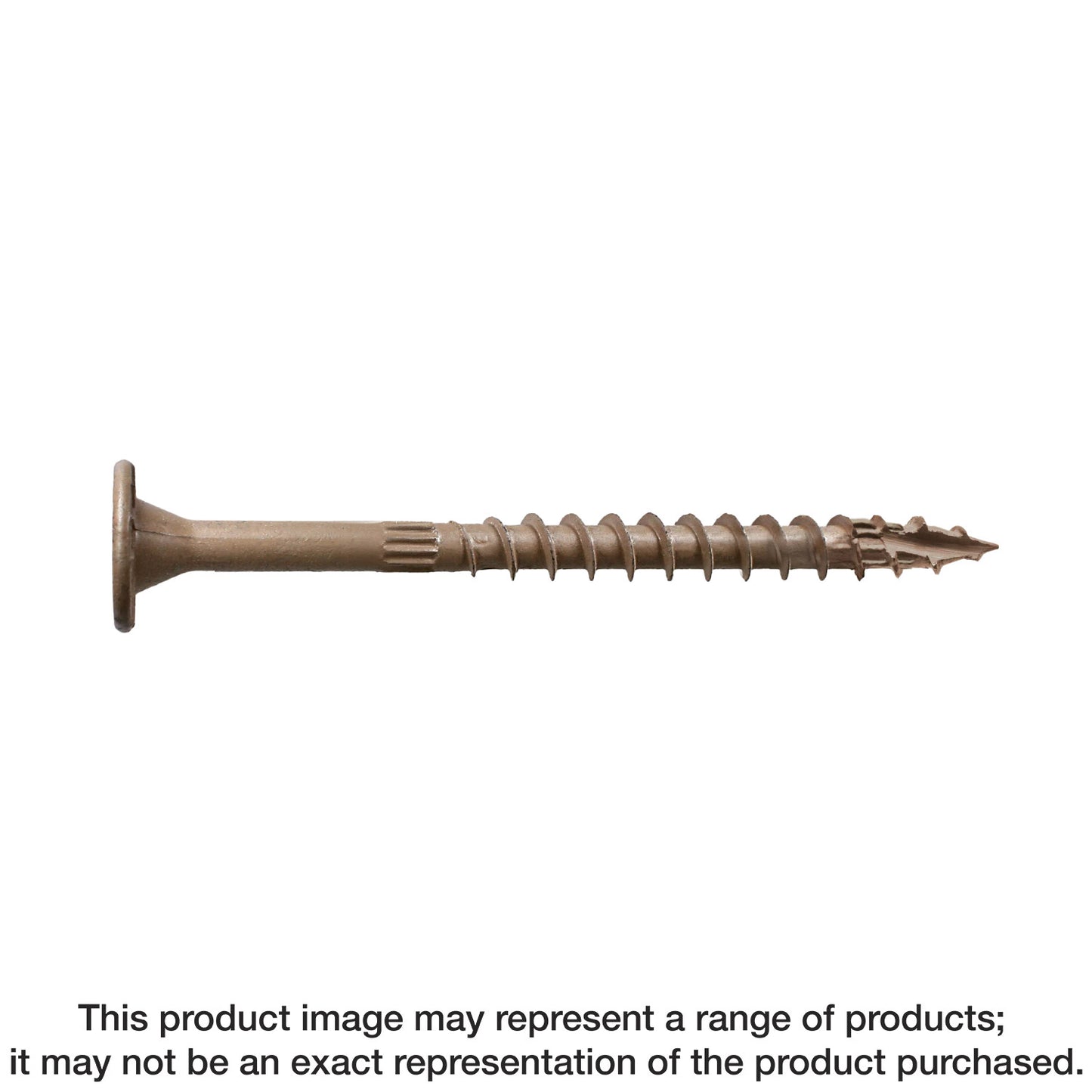 Simpson Strong-Tie SDWS22300DBMB Strong-Drive® SDWS™ TIMBER Screw (Exterior Grade) — 0.220 in. x 3 in. T40, Tan (250-Qty)