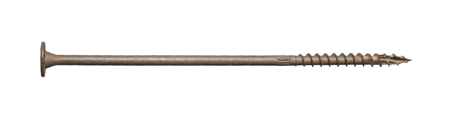 Simpson Strong-Tie SDWS22800DB Strong-Drive® SDWS™ TIMBER Screw (Exterior Grade) — 0.220 in. x 8 in. T40, Tan (400-Qty) (Pack of 32)