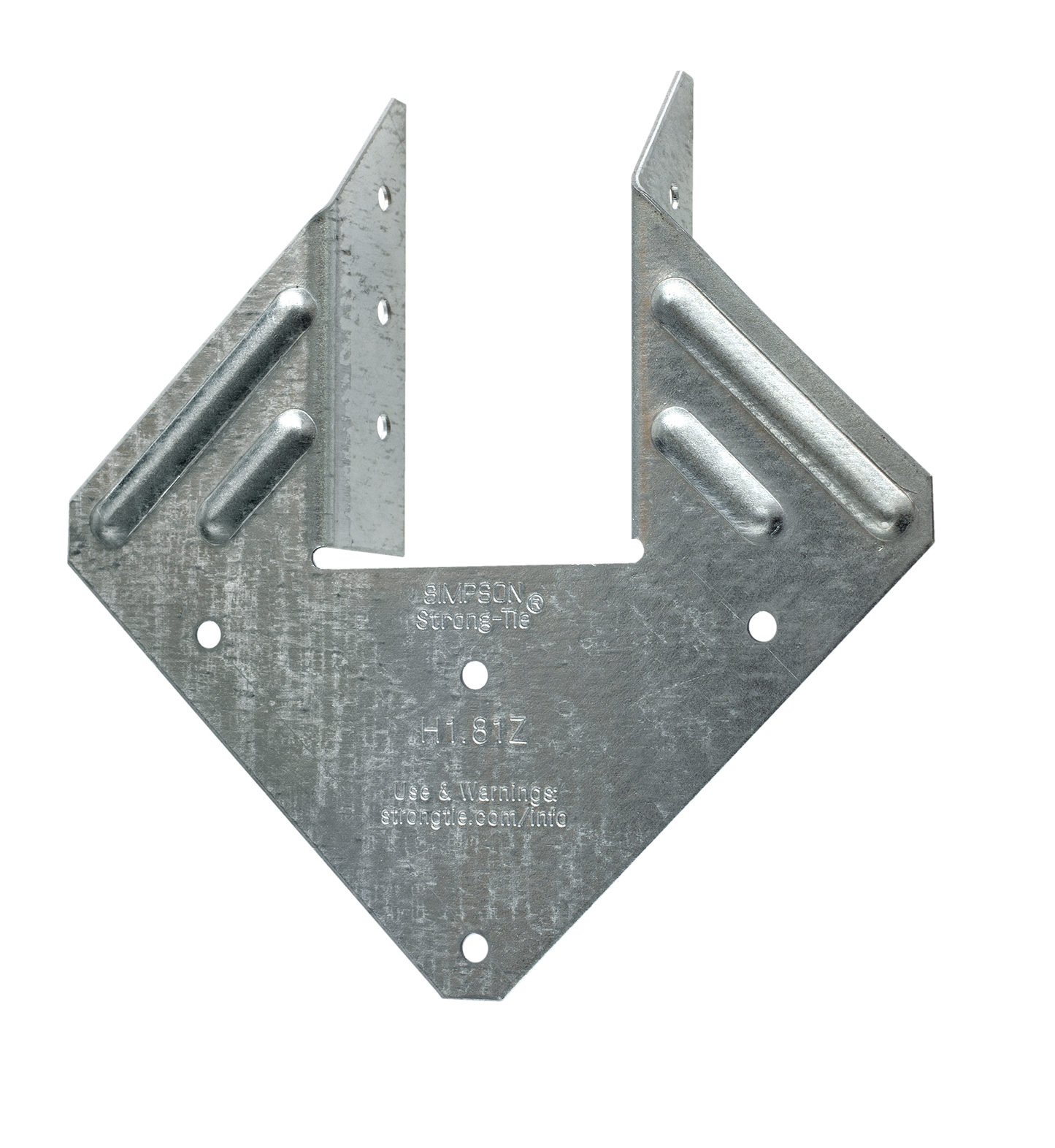 Simpson Strong-Tie H1.81Z H1.81 18-Gauge ZMAX® Galvanized Hurricane Tie