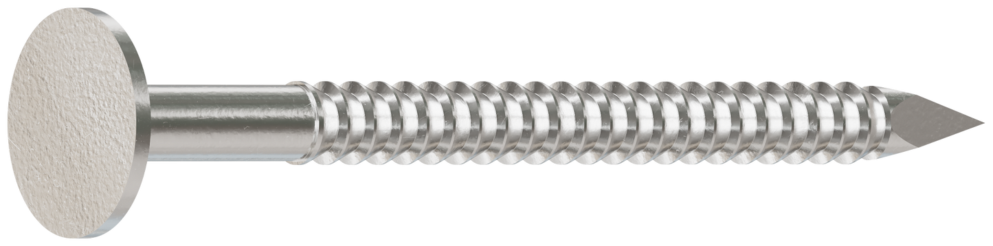 Simpson Strong-Tie S511ARN5 Roofing Nail, Annular Ring Shank — 1-3/4 in. x .120 in. Type 304 Stainless Steel (5 lb.) (Pack of 300)