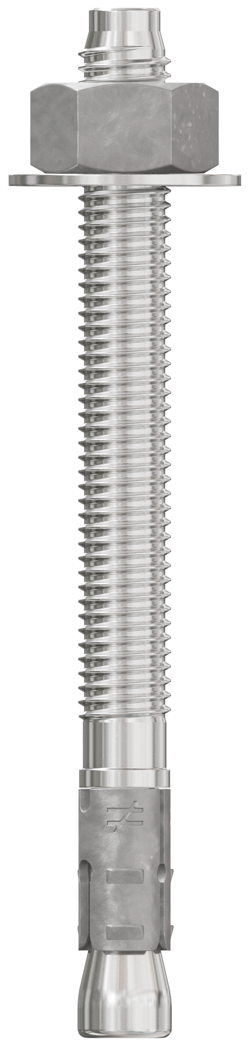 Simpson Strong-Tie STB2-50512S4F25 Strong-Bolt® 2 — 1/2 in. x 5-1/2 in. Type 304 Stainless-Steel Wedge Anchor, Fully Assembled (25-Qty) (Pack of 252)