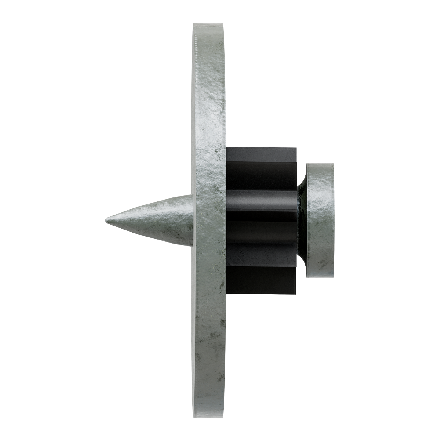 Simpson Strong-Tie PDPAWL-50K PDPAWL .157-in. x 1/2-in. Powder-Actuated Knurled Drive Pin w/ 1-in. Washer (100-Qty) (Pack of 10)