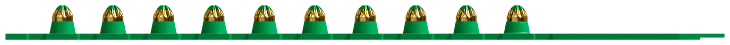 Simpson Strong-Tie P27SL3A P27SL 0.27-Caliber Plastic, 10-Shot Strip Loads, Green - Imported (100-Qty)