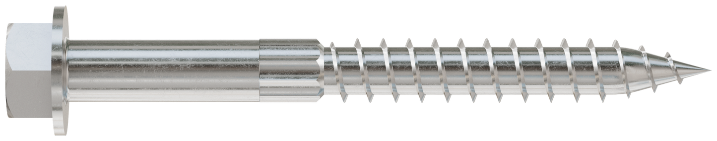 Simpson Strong-Tie SDS25212SS-RP5 Strong-Drive® SDS HEAVY-DUTY CONNECTOR Screw — 1/4 in. x 2-1/2 in. Type 316 (5-Qty) (Pack of 5)