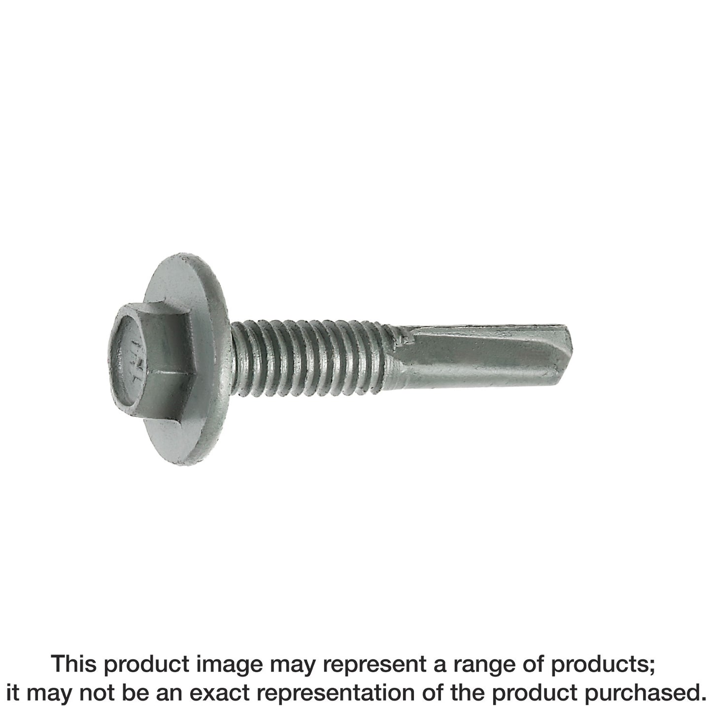 Simpson Strong-Tie XLQ114B1224-250 Strong-Drive® XL LARGE-HEAD METAL Screw — #12 x 1-1/4 in. 5/16 Hex (250-Qty) (Pack of 4)