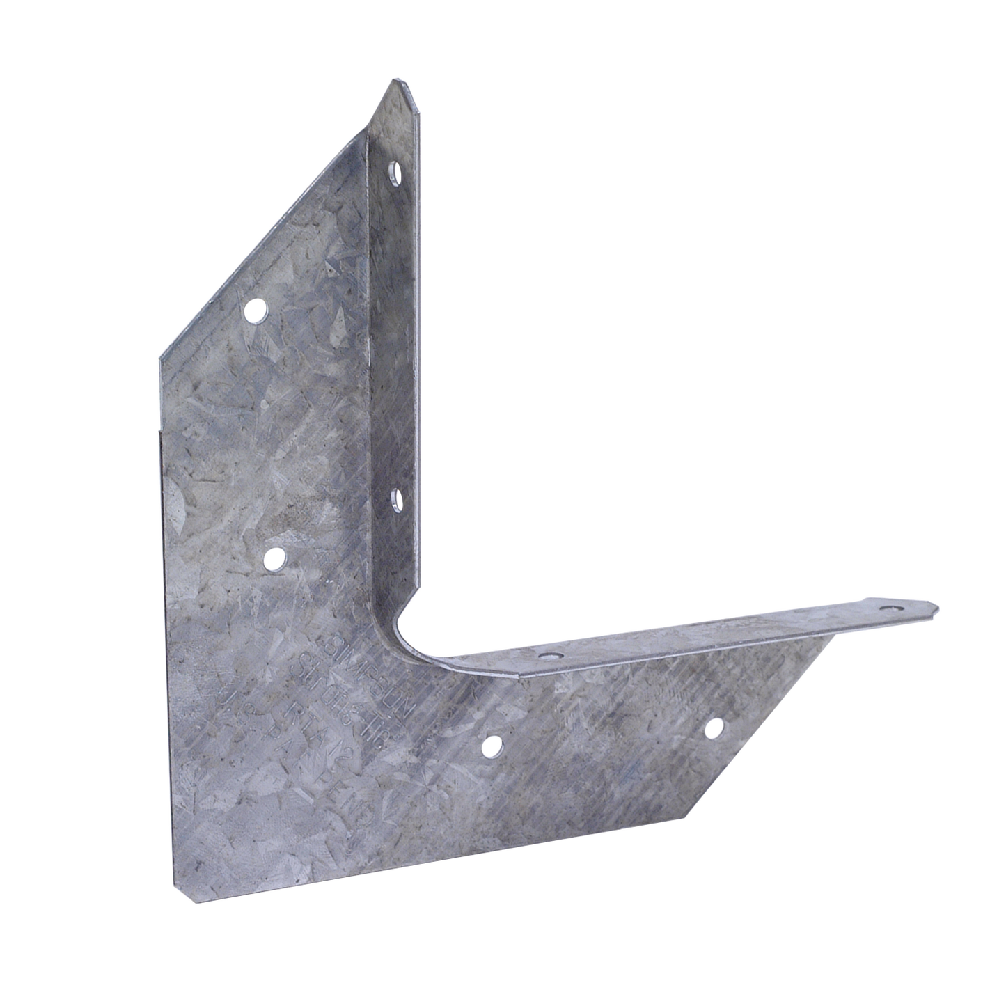 Simpson Strong-Tie RTA12Z RTA 18-Gauge ZMAX® Galvanized Rigid Tie® Angle for 1x2 Joist/Post (Pack of 50)