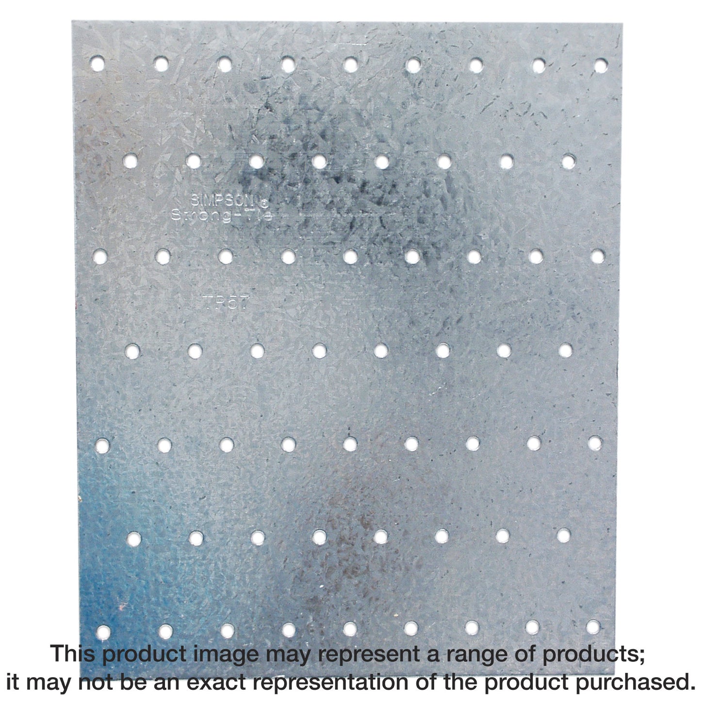 Simpson Strong-Tie TP57 TP 5-3/4 in. x 7 in. 20-Gauge Galvanized Tie Plate (Pack of 6000)