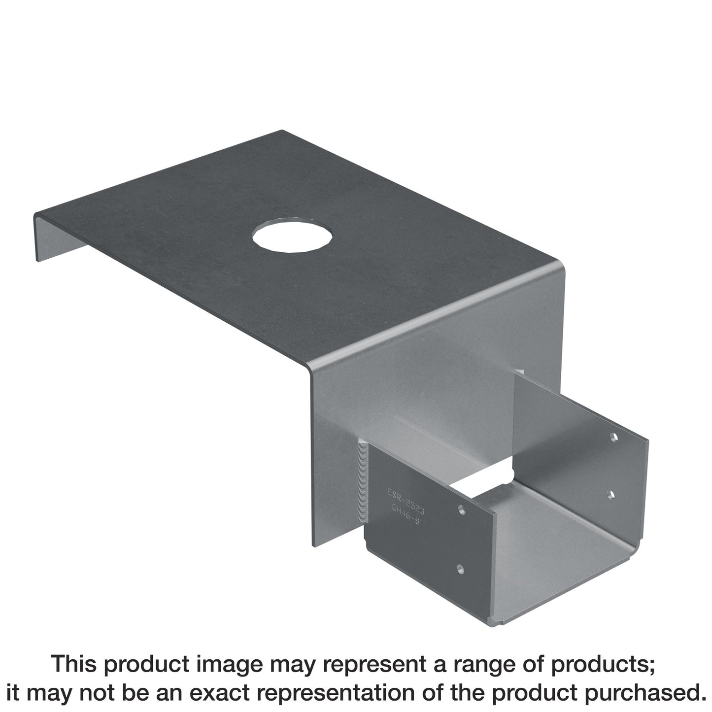 Simpson Strong-Tie GH68-8 GH Top-Flange Hanger for 6x8 Girder, 8-in. Foundation Wall