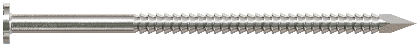 Simpson Strong-Tie T8PCS1 Fiber-Cement Siding Nail — 2-1/2 in. x .120 in. Type 316 Stainless Steel (1 lb.) (Pack of 800)