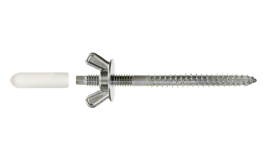 Simpson Strong-Tie SPS25344-KT Storm-Panel Screw — 1/4 in. x 3-7/16 in. Type 302 (25-Qty) (Pack of 600)
