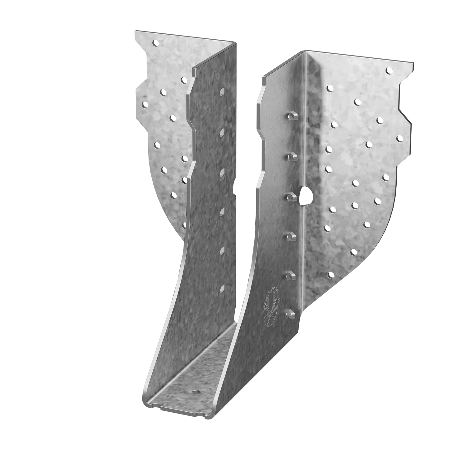 Simpson Strong-Tie HGUS28 HGUS® 7-1/8 in. Galvanized Face-Mount Joist Hanger for 2x Truss (Pack of 12)