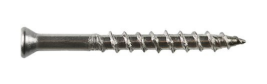 Simpson Strong-Tie T10250WP5 Deck-Drive™ DWP WOOD SS Screw — #10 x 2-1/2 in. T25, Flat Head, Type 316 (5 lb.) (Pack of 300)