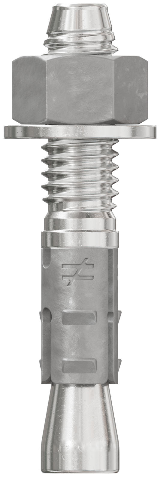 Simpson Strong-Tie STB2-37214S4F50 Strong-Bolt® 2 — 3/8 in. x 2-1/4 in. Type 304 Stainless-Steel Wedge Anchor, Fully Assembled (50-Qty)