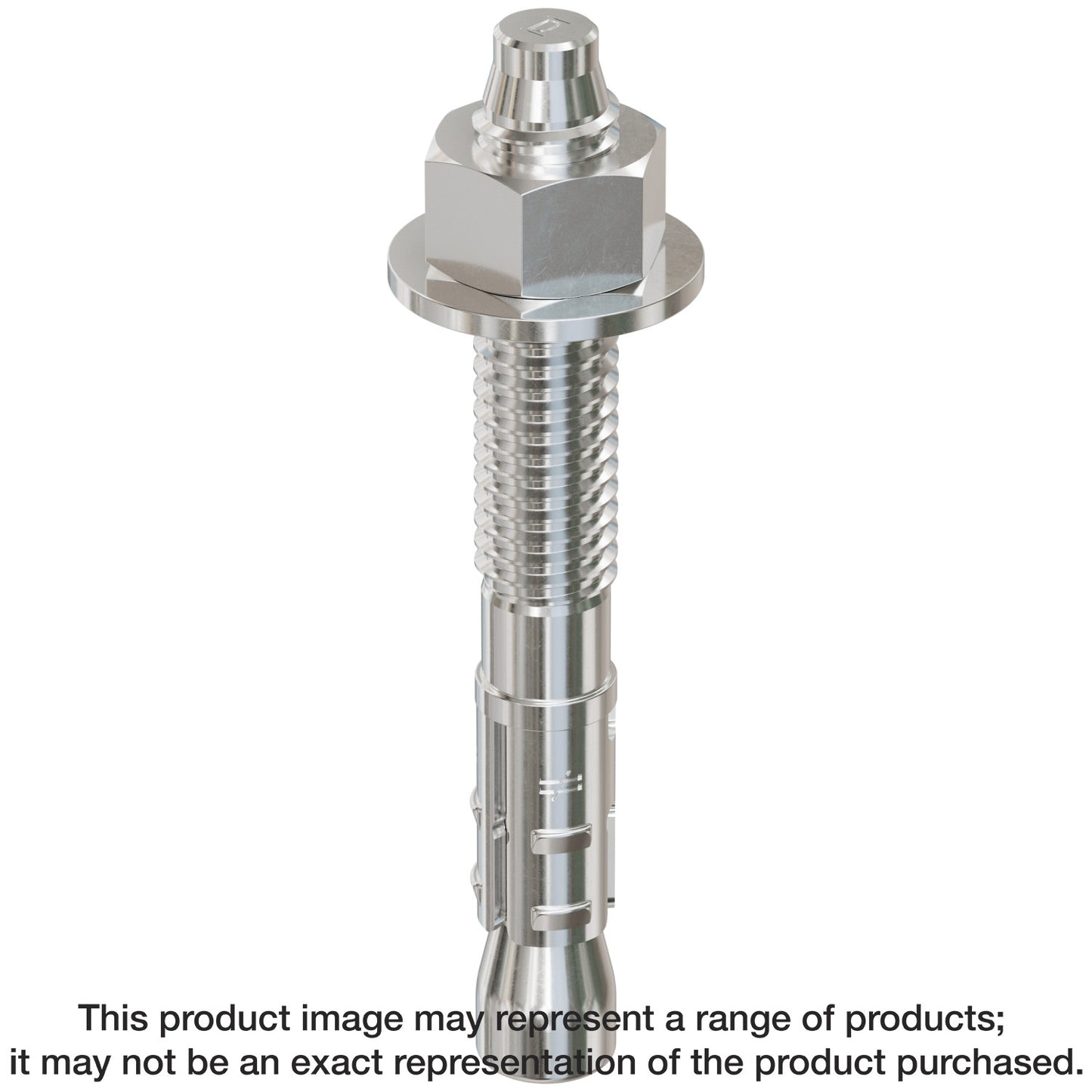 Simpson Strong-Tie STB2-373004SS Strong-Bolt® 2 — 3/8 in. x 3 in. Type 304 Stainless-Steel Wedge Anchor (50-Qty) (Pack of 5)