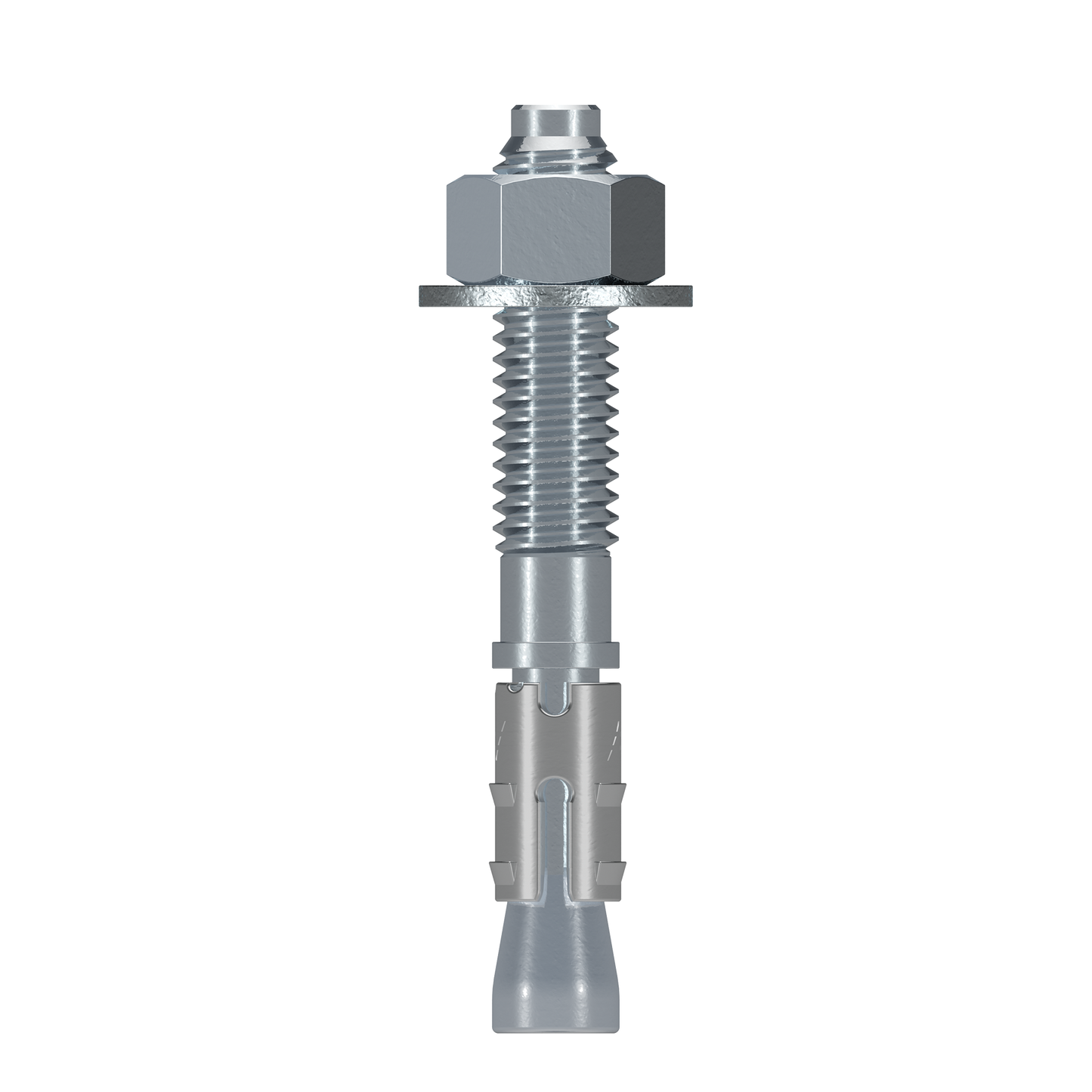 Simpson Strong-Tie STB2-37234F50 Strong-Bolt® 2 — 3/8 in. x 2-3/4 in. Wedge Anchor, Fully Assembled (50-Qty) (Pack of 4)