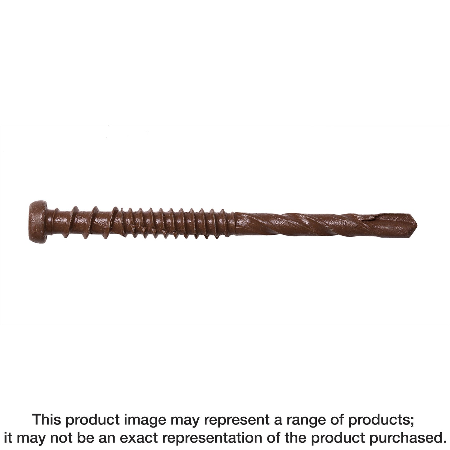 Simpson Strong-Tie DCSD238STN01 Deck-Drive™ DCSD COMPOSITE-TO-STEEL Screw (Collated) — #10 x 2-3/8 in. Quik Guard® Tan 01 (1000-Qty)
