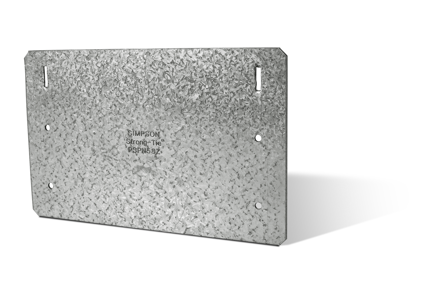 Simpson Strong-Tie PSPN58Z PSPNZ 5 in. x 8 in. ZMAX® Galvanized Protecting Shield Plate Nail Stopper (Pack of 25)