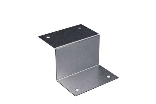 Simpson Strong-Tie Z4 1-1/2 in. x 3-1/2 in. 12-Gauge Galvanized Z Clip (Pack of 100)