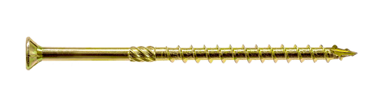 Simpson Strong-Tie SDCP22512 Strong-Drive® SDCP TIMBER-CP Screw — 0.315-in. x 5-1/2-in. T40, Yellow Zinc (250-Qty) (Pack of 39)