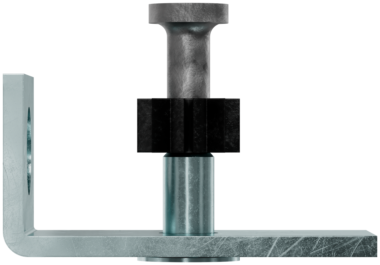 Simpson Strong-Tie PCLDPA-87 PCLDPA Powder-Actuated 90° Ceiling Clip with 7/8 in. Pin (100-Qty) (Pack of 10)