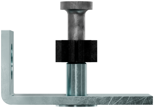 Simpson Strong-Tie PCLDPA-87 PCLDPA Powder-Actuated 90° Ceiling Clip with 7/8 in. Pin (100-Qty)
