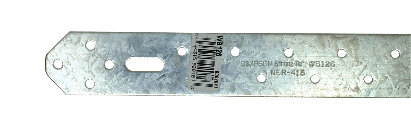 Simpson Strong-Tie WB106 WB 9 ft. 5-5/8 in. Wall Bracing (10-Qty) (Pack of 50)
