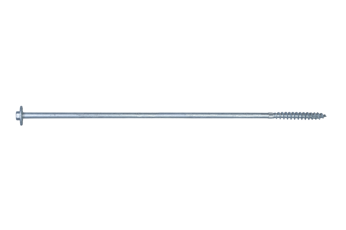 Simpson Strong-Tie SDWH271400G-P8 Strong-Drive® SDWH™ TIMBER-HEX HDG Screw — 0.276 in. x 14 in. 3/8 Hex (8-Qty)