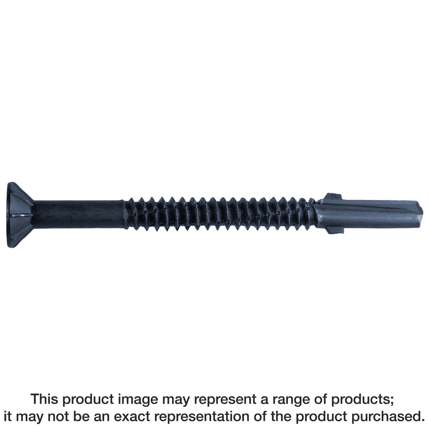 Simpson Strong-Tie TFP1475S Strong-Drive® TF WOOD-TO-STEEL Screw (Collated) — #14 x 3 in. T30 Black Phos. (750-Qty)